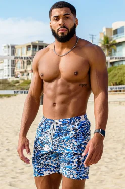 Shorts<Youngla 128 Abstract Swim Shorts '22 Disguised Tiger|Donut|Furry Leopard|Melon Pineapple