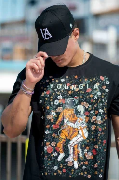 Hats & Beanies<Youngla 920 A-Frame La Snapback Hat 2.0 All Black|Black|Jungle Green|Nardo Grey