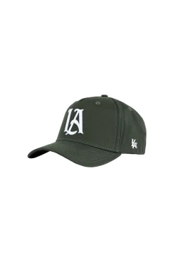 Hats & Beanies<Youngla 920 A-Frame La Snapback Hat 2.0 All Black|Black|Jungle Green|Nardo Grey
