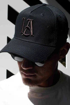Hats & Beanies<Youngla 920 A-Frame La Snapback Hat 2.0 Earthy Colors Black Brown La|Black Off-White La|Chocolate