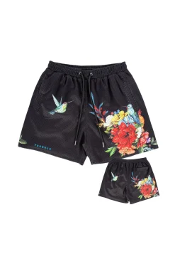 Shorts<Youngla 150 After Party Shorts Astro Ballers|Botanic Garden|City Of Angels|Flower Nest