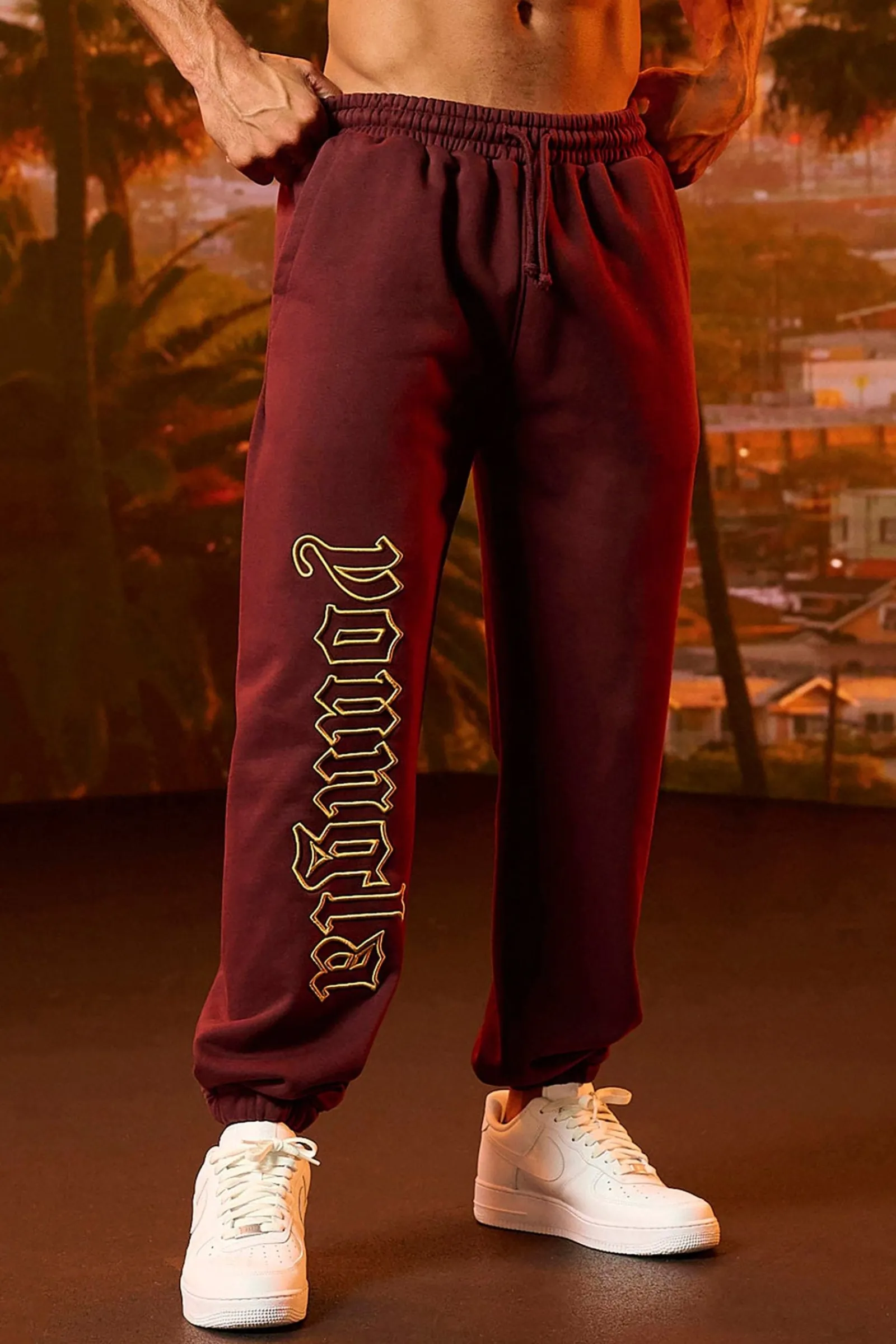 Joggers<Youngla 256 Anthem Joggers Black Wash|Brown Wash|Burgundy Wash|Grey Wash