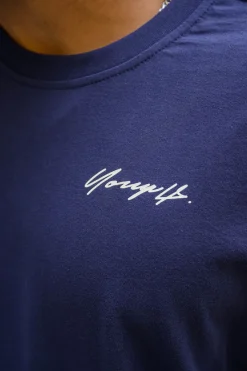 Shirts<Youngla 408 Autobiography Tees Black|Cream|Forest Green|Light Grey