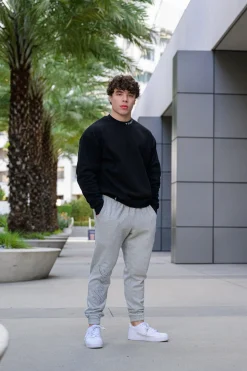 Joggers<Youngla 245 Autograph Joggers Black|Coal|Heather Grey|Khaki
