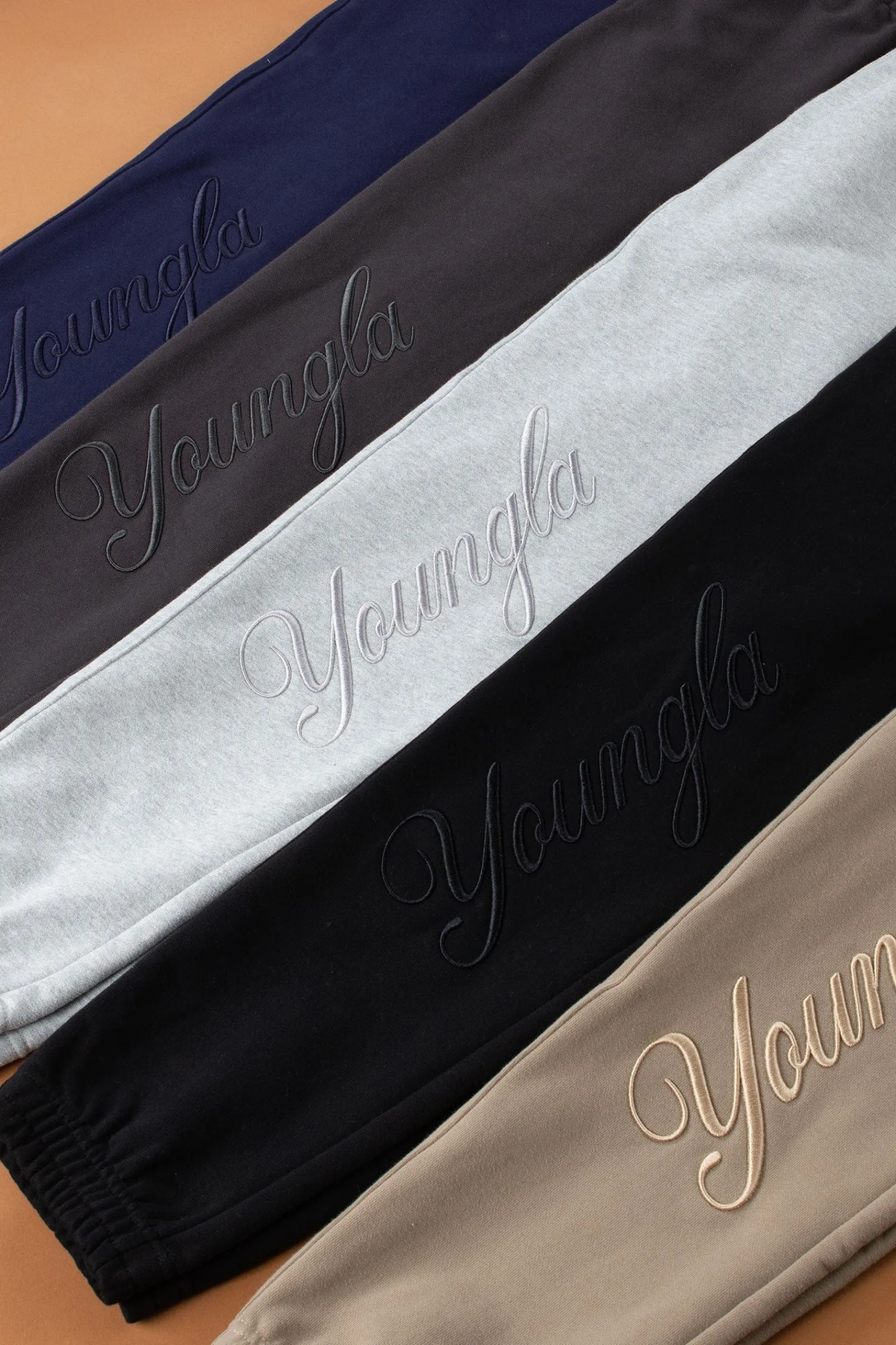 Joggers<Youngla 245 Autograph Joggers Black|Coal|Heather Grey|Khaki