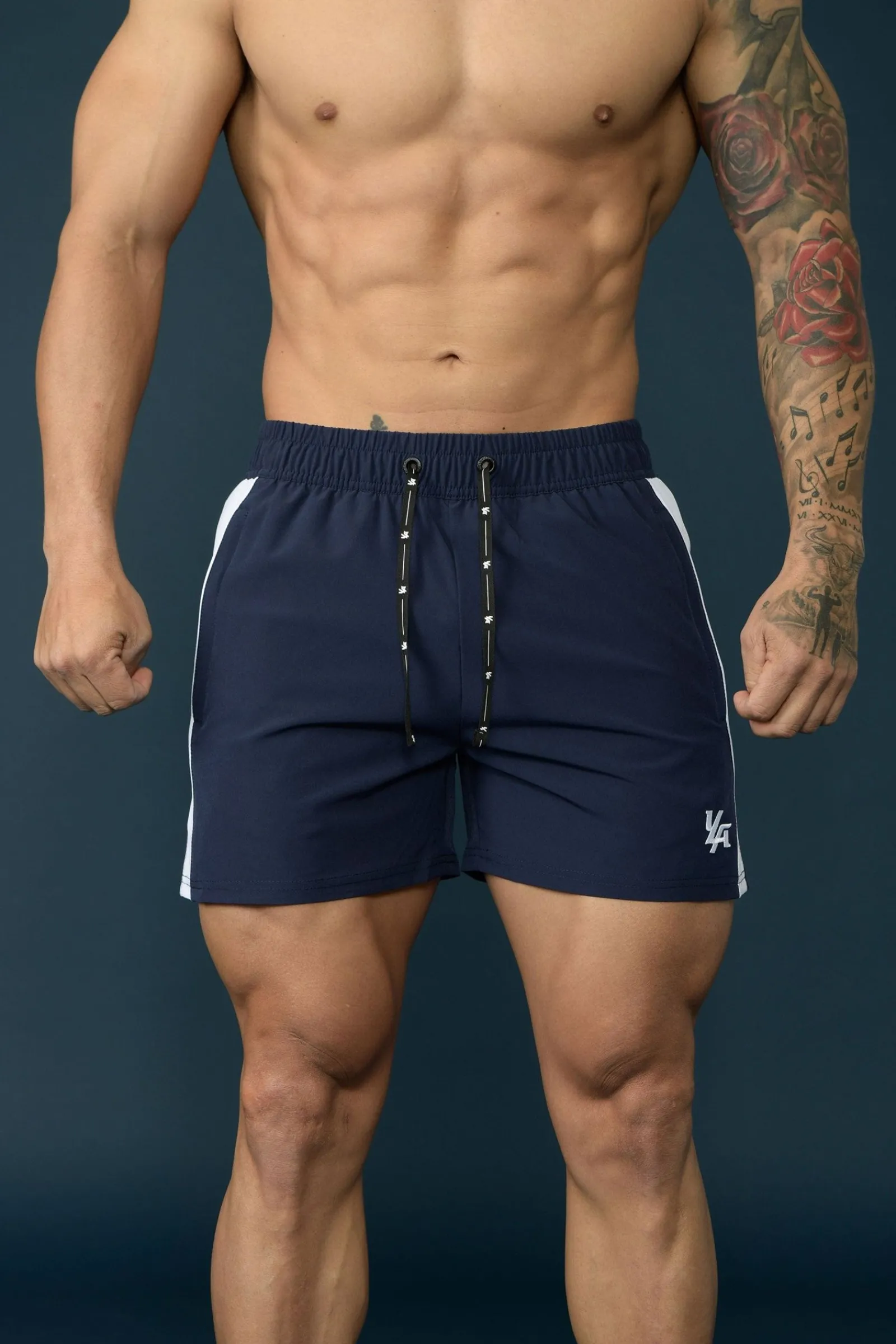 Shorts<Youngla 101 Bodybuilding Short Shorts All Black|Red|Olive|All Grey