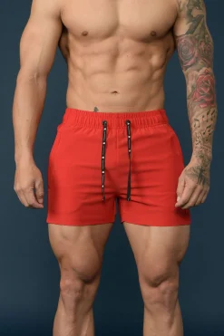 Shorts<Youngla 101 Bodybuilding Short Shorts All Black|Red|Olive|All Grey