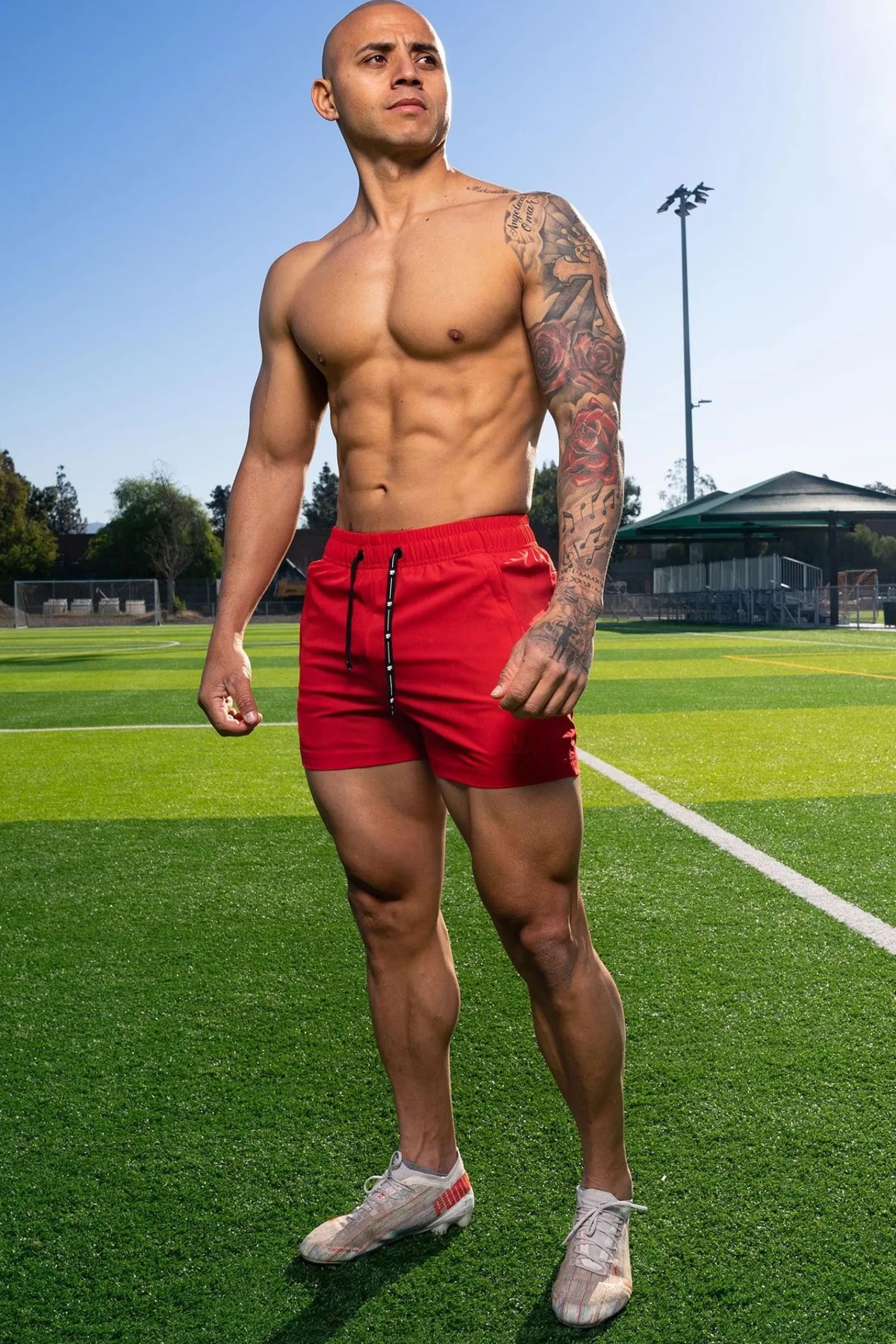 Shorts<Youngla 101 Bodybuilding Short Shorts All Black|Red|Olive|All Grey