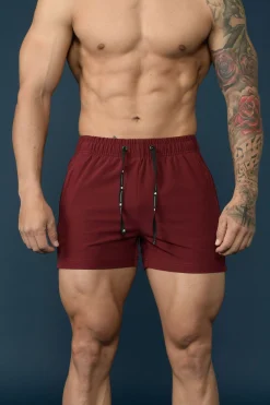 Shorts<Youngla 101 Bodybuilding Short Shorts All Black|Red|Olive|All Grey