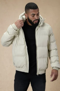 Outerwear<Youngla 554 Brooklyn Puffer Jacket Black|Off-White