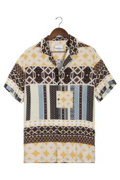 Shirts<Youngla 445 Cabo Vibez Shirts Printed Autumn Nights|Black Essence|Buttermilk Leaves|Chalk Flowers