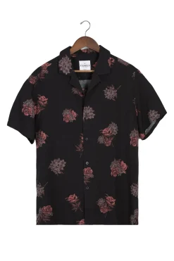 Shirts<Youngla 445 Cabo Vibez Shirts Printed Autumn Nights|Black Essence|Buttermilk Leaves|Chalk Flowers