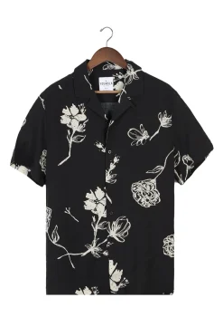 Shirts<Youngla 445 Cabo Vibez Shirts Printed Autumn Nights|Black Essence|Buttermilk Leaves|Chalk Flowers