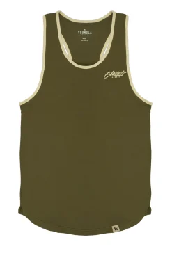 Tanks<Youngla 324 Classics Stringer Tank Black|Off-White|Olive|Brown