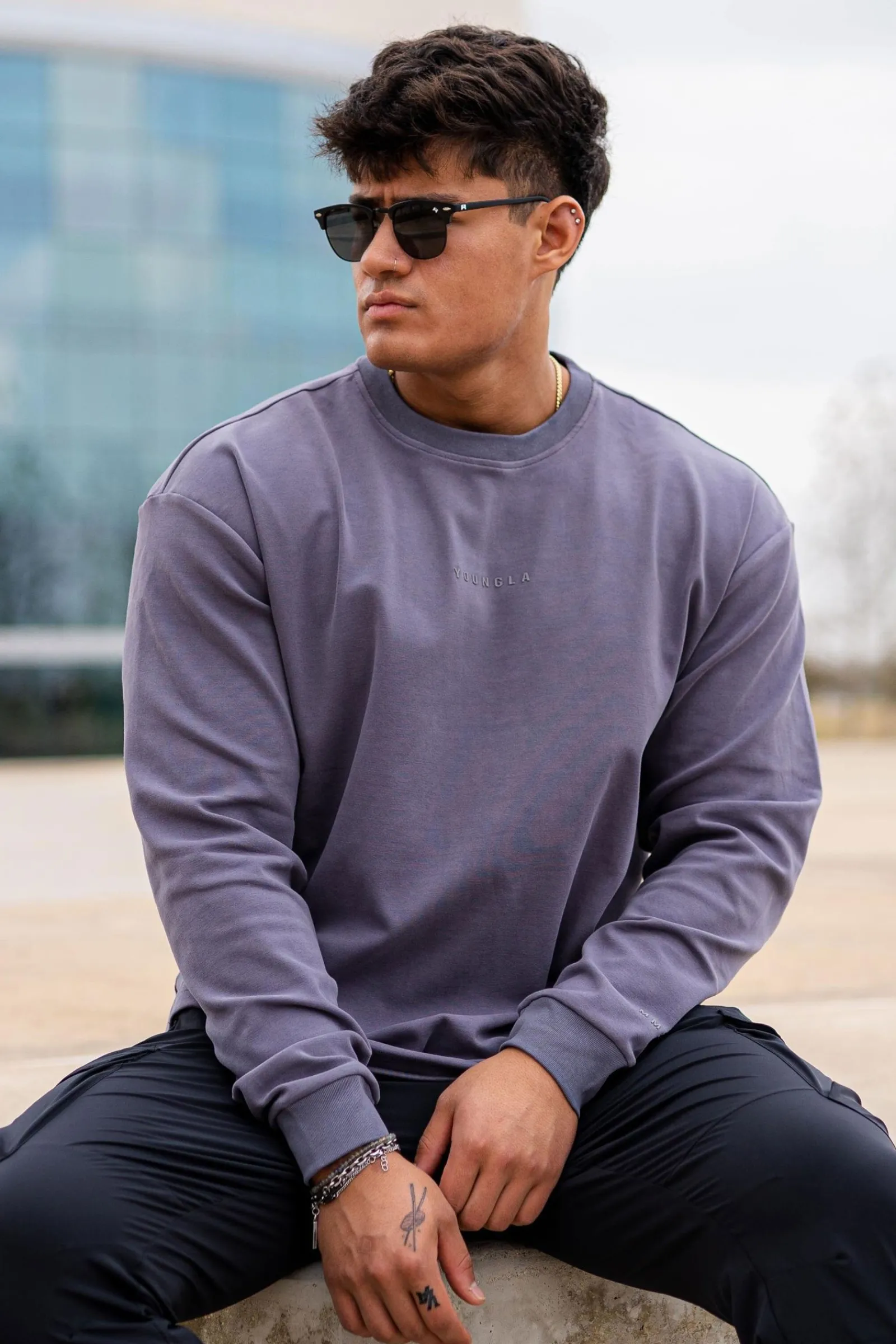 Shirts<Youngla 450 Cloud Foam Long Sleeves Black|Navy|Forest Green|Lavender