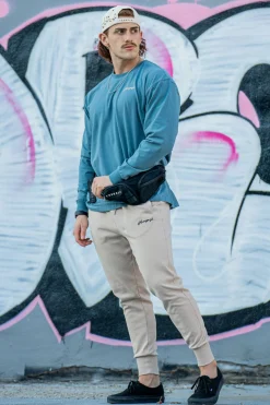 Joggers<Youngla 228 Cloud Joggers Black|Grey Heather|Nardo Grey|Off-White