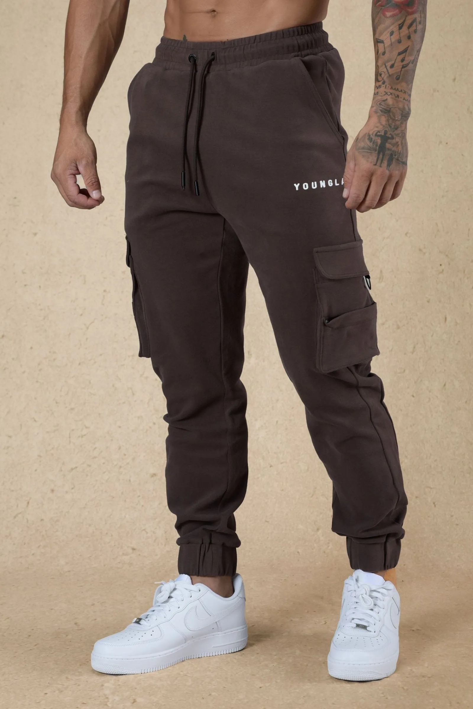 Joggers<Youngla 240 Cloud Rambo Joggers Black|Chocolate Plum|Heather Grey|Nardo Grey