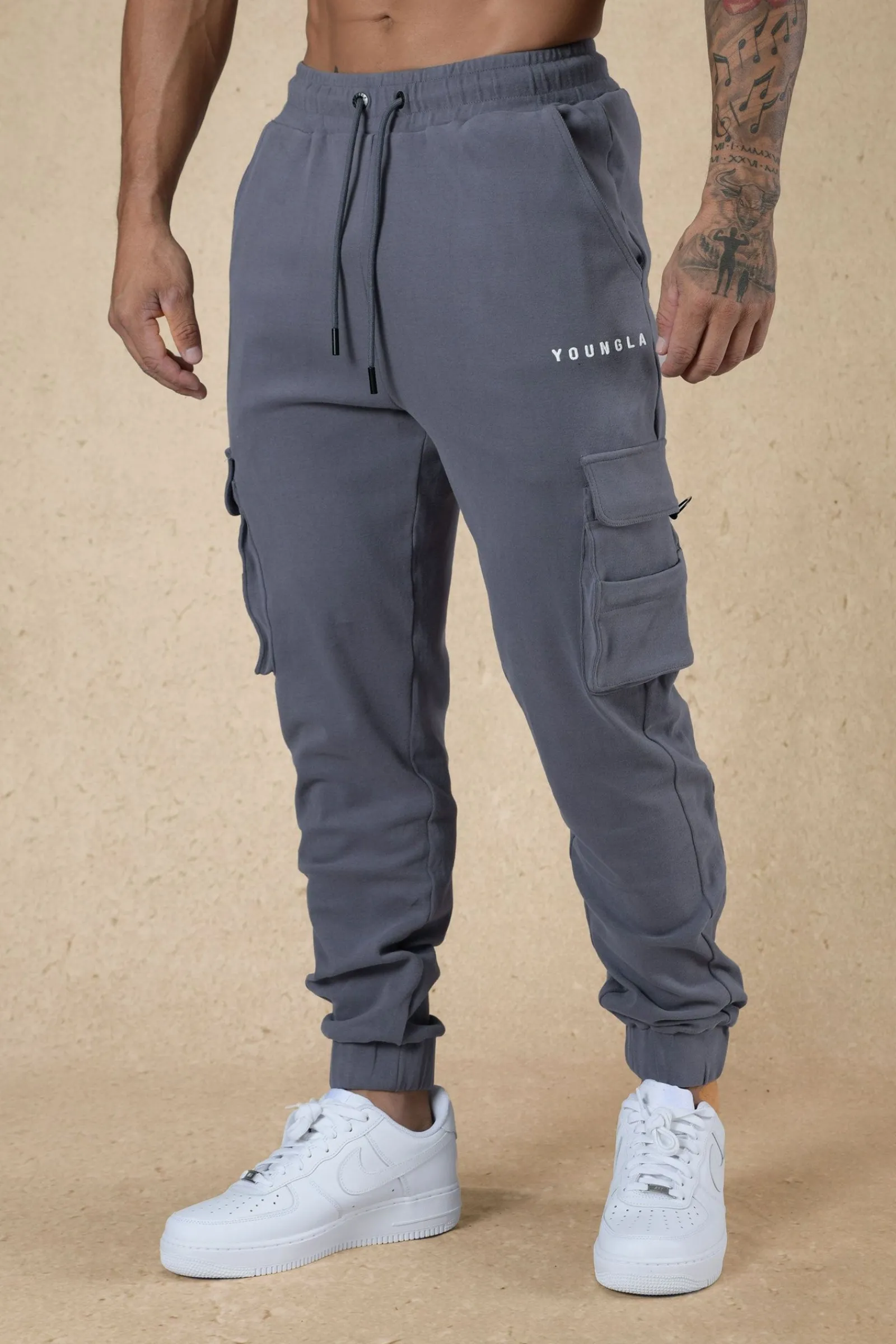 Joggers<Youngla 240 Cloud Rambo Joggers Black|Chocolate Plum|Heather Grey|Nardo Grey