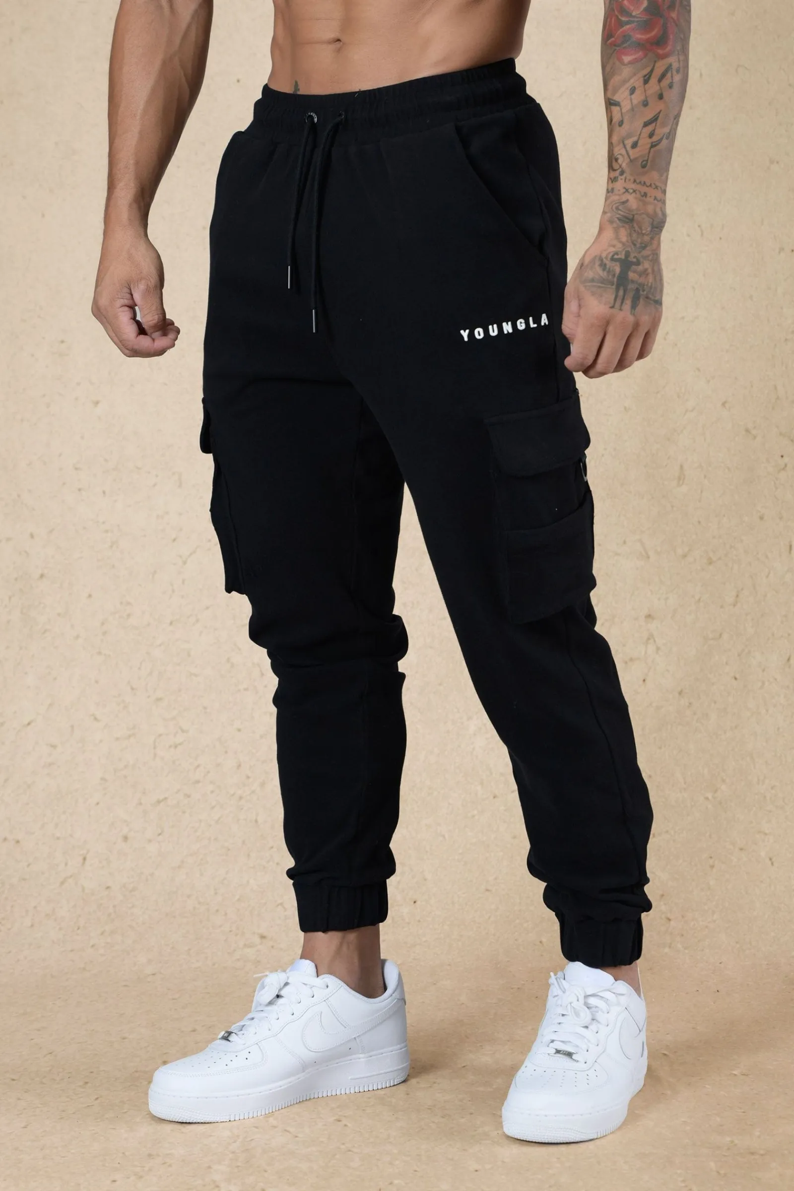 Joggers<Youngla 240 Cloud Rambo Joggers Black|Chocolate Plum|Heather Grey|Nardo Grey