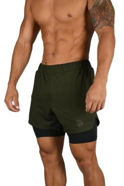 Shorts<Youngla 105 Compression Shorts 2.0 Grey Camo/White|Black Camo/White|White Camo/White|White Camo/Black