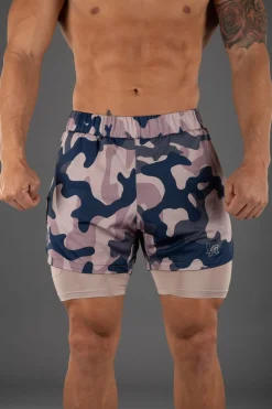 Shorts<Youngla 105 Compression Shorts 2.0 Grey Camo/White|Black Camo/White|White Camo/White|White Camo/Black