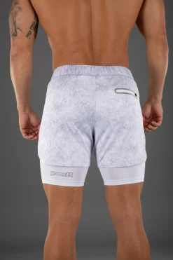Shorts<Youngla 105 Compression Shorts 2.0 Grey Camo/White|Black Camo/White|White Camo/White|White Camo/Black