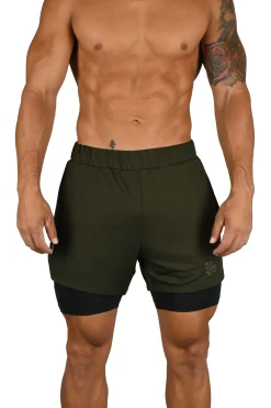 Shorts<Youngla 105 Compression Shorts 2.0 Grey Camo/White|Black Camo/White|White Camo/White|White Camo/Black