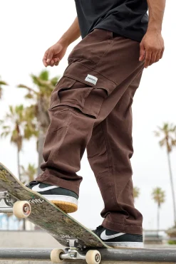 Pants & Jeans<Youngla 627 Convoy Cargo Black|Chocolate|Khaki|Olive Grey