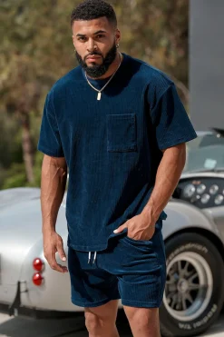 Shorts<Youngla 119 Cord Collection-Shorts Black|Chocolate|Coal|Navy