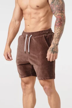 Shorts<Youngla 119 Cord Collection-Shorts Black|Chocolate|Coal|Navy