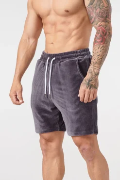 Shorts<Youngla 119 Cord Collection-Shorts Black|Chocolate|Coal|Navy