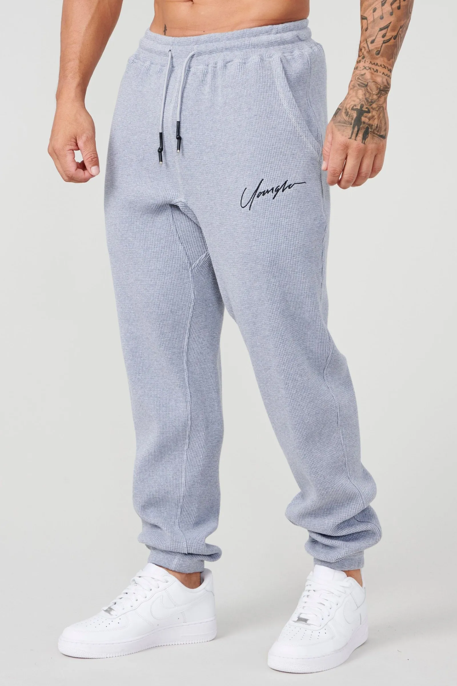 Joggers<Youngla 207 Cozy Thermal Joggers Black|Chocolate|Coal|Heather Grey