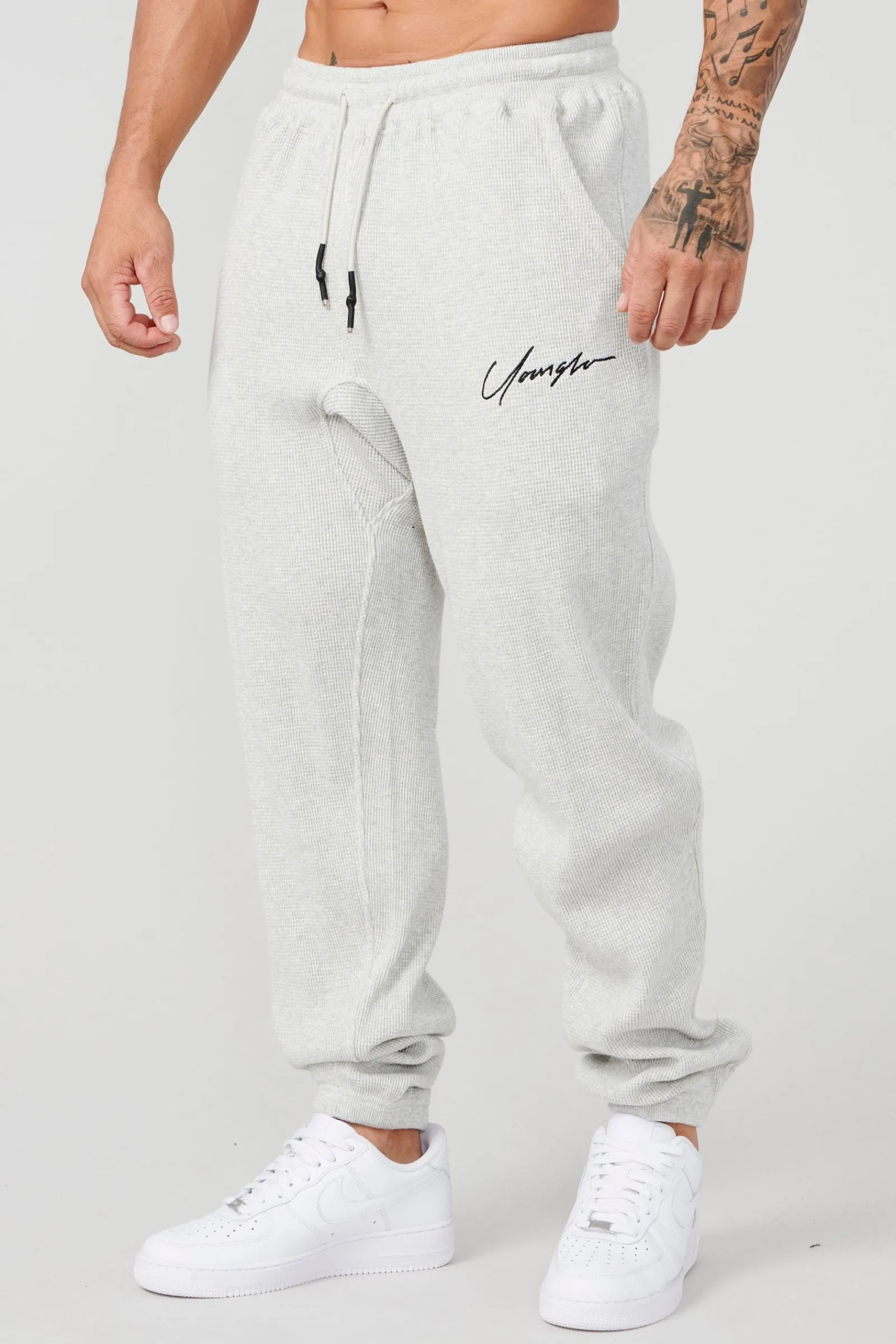 Joggers<Youngla 207 Cozy Thermal Joggers Black|Chocolate|Coal|Heather Grey
