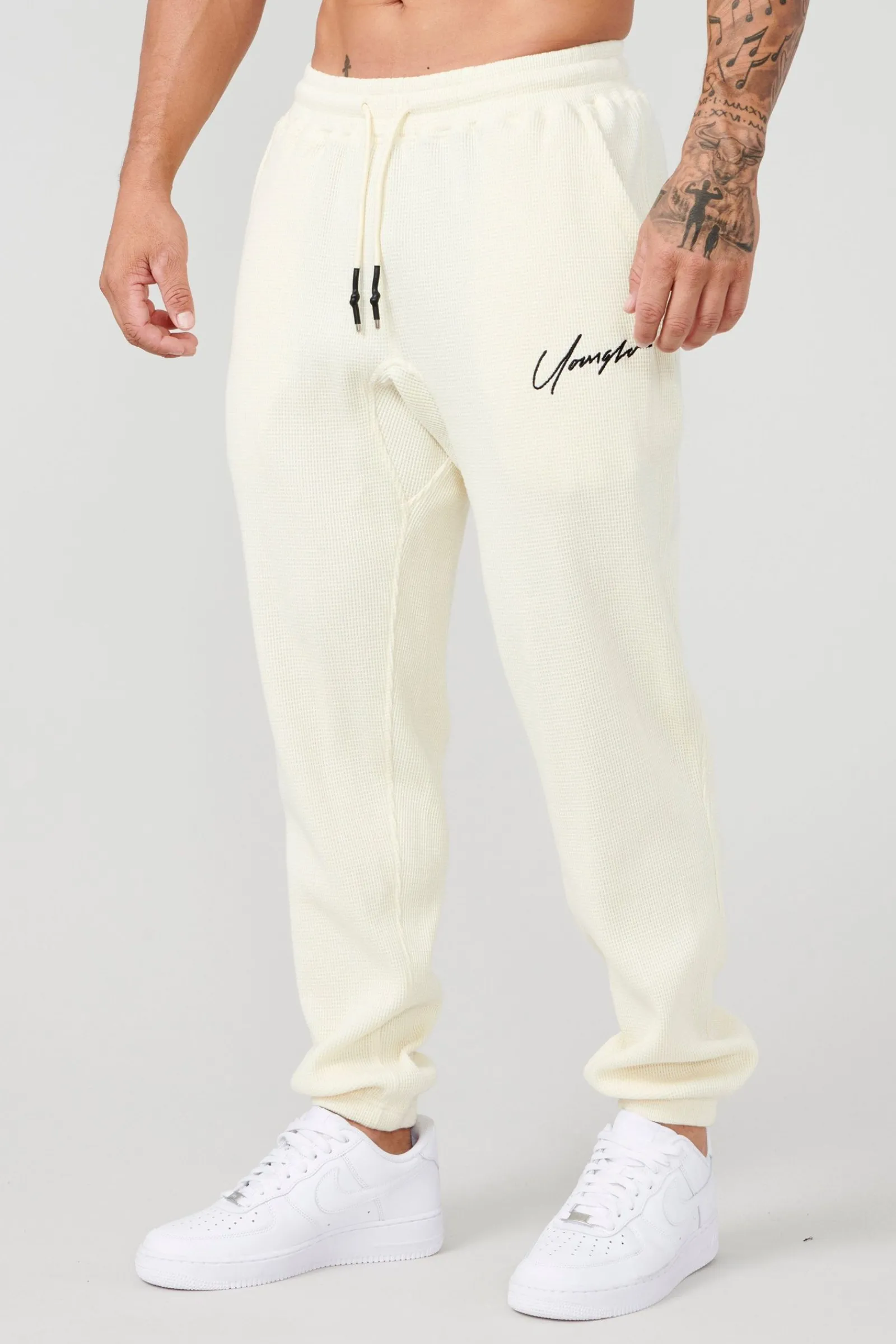 Joggers<Youngla 207 Cozy Thermal Joggers Black|Chocolate|Coal|Heather Grey