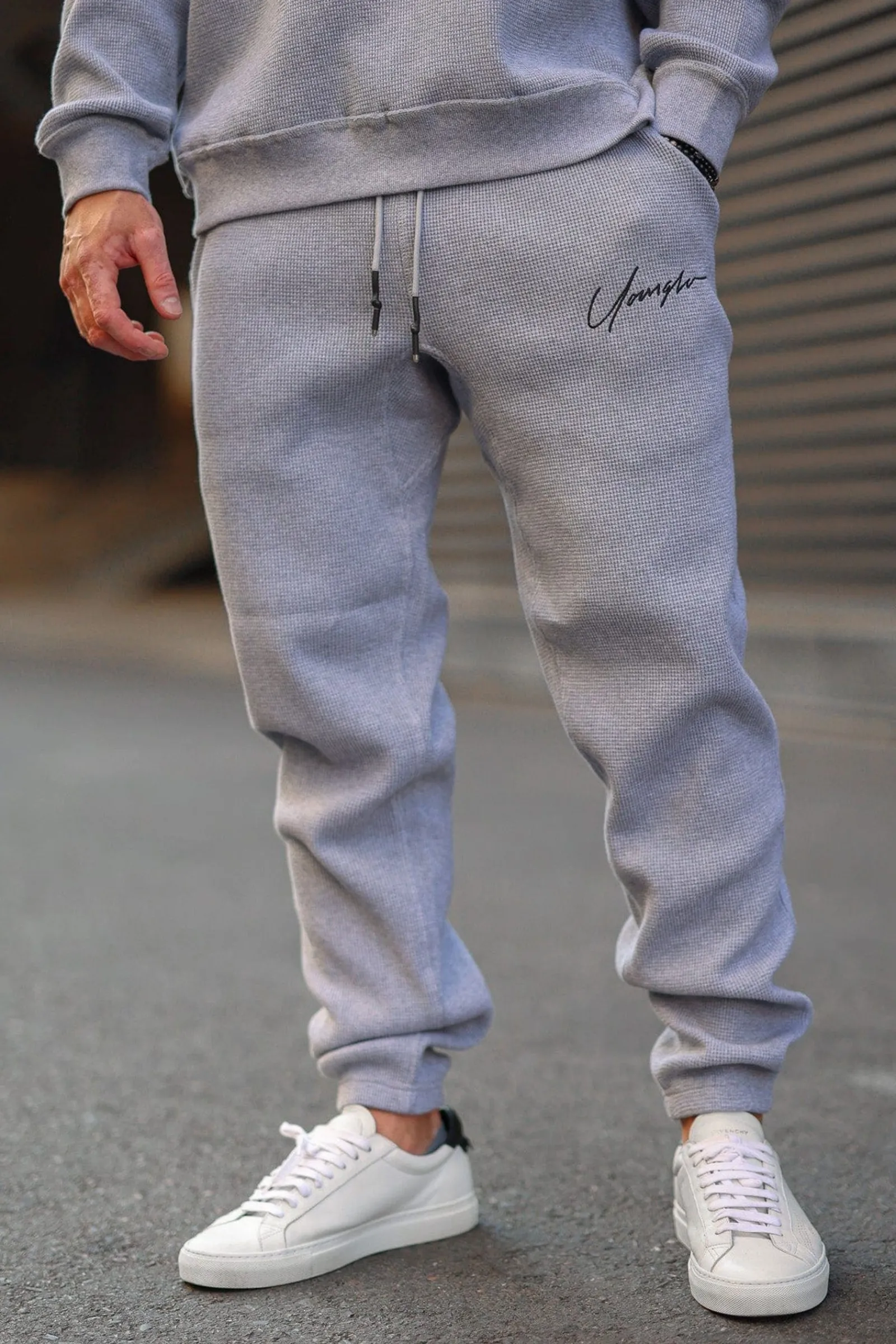 Joggers<Youngla 207 Cozy Thermal Joggers Black|Chocolate|Coal|Heather Grey