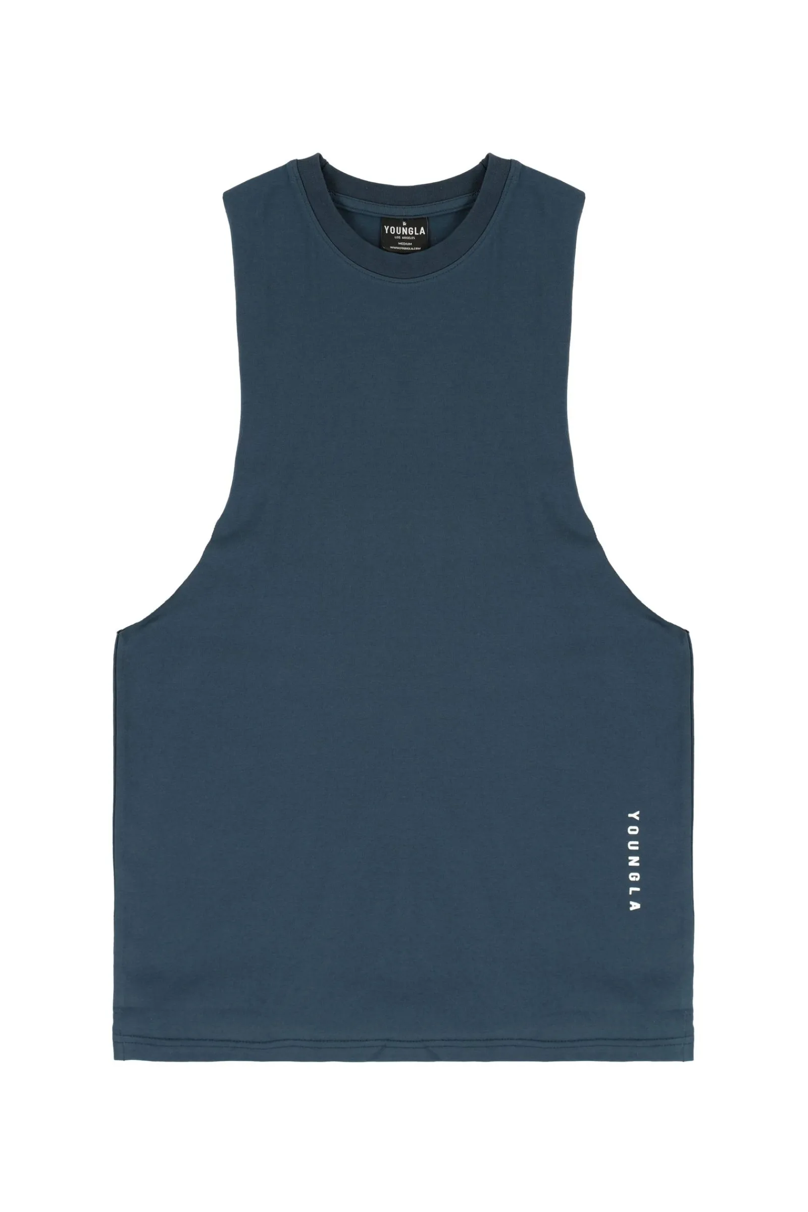 Tanks<Youngla 317 Delt Tanks Black|Deep Teal|Navy|Purple