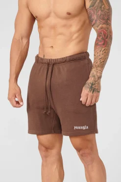 Shorts<Youngla 139 Earthy Collection-Shorts Black|Chocolate|Coal|Desert Olive