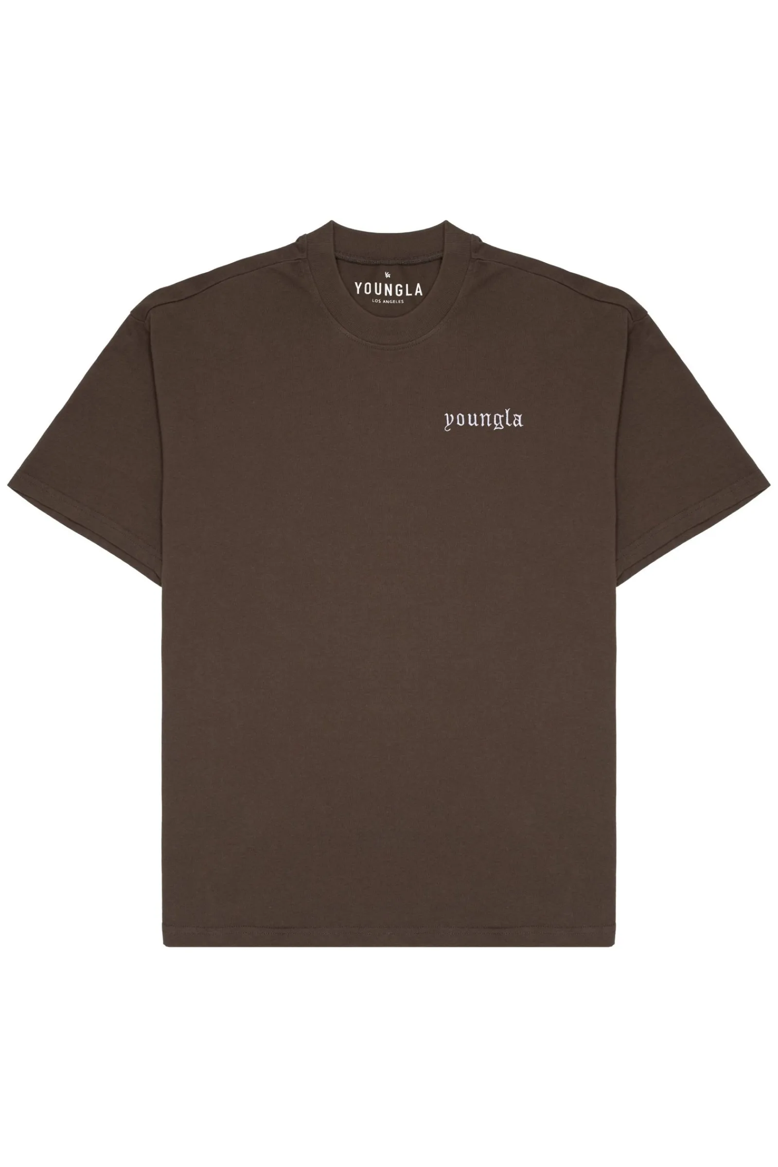 Shirts<Youngla 439 Earthy Collection-Tees Black|Chocolate|Coal|Desert Olive