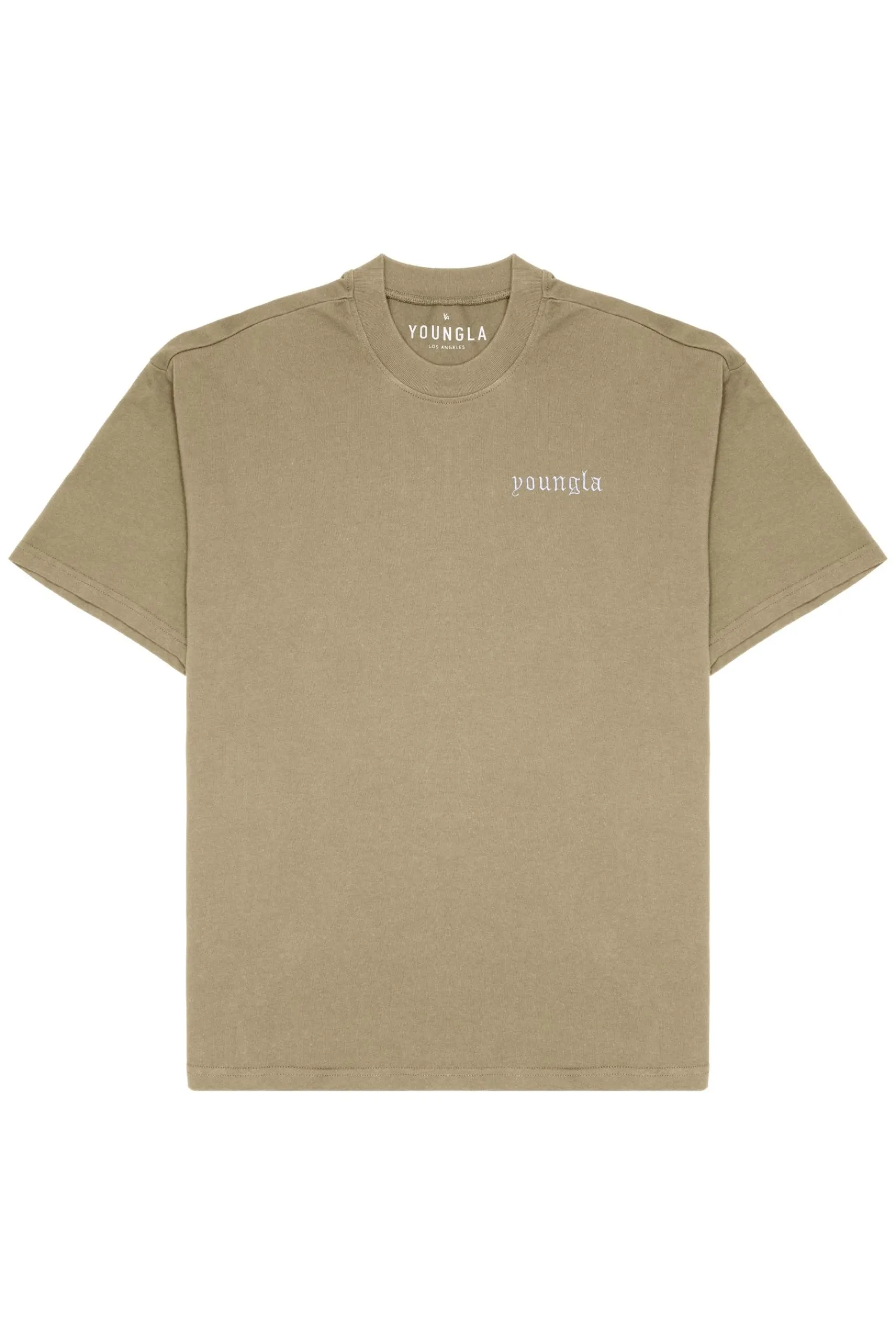 Shirts<Youngla 439 Earthy Collection-Tees Black|Chocolate|Coal|Desert Olive