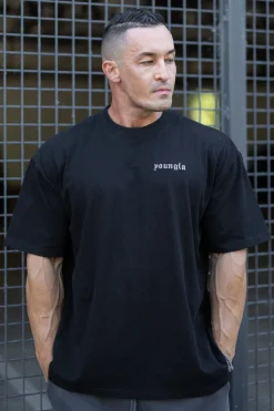 Shirts<Youngla 439 Earthy Collection-Tees Black|Chocolate|Coal|Desert Olive