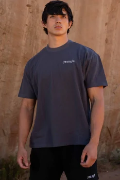 Shirts<Youngla 439 Earthy Collection-Tees Black|Chocolate|Coal|Desert Olive