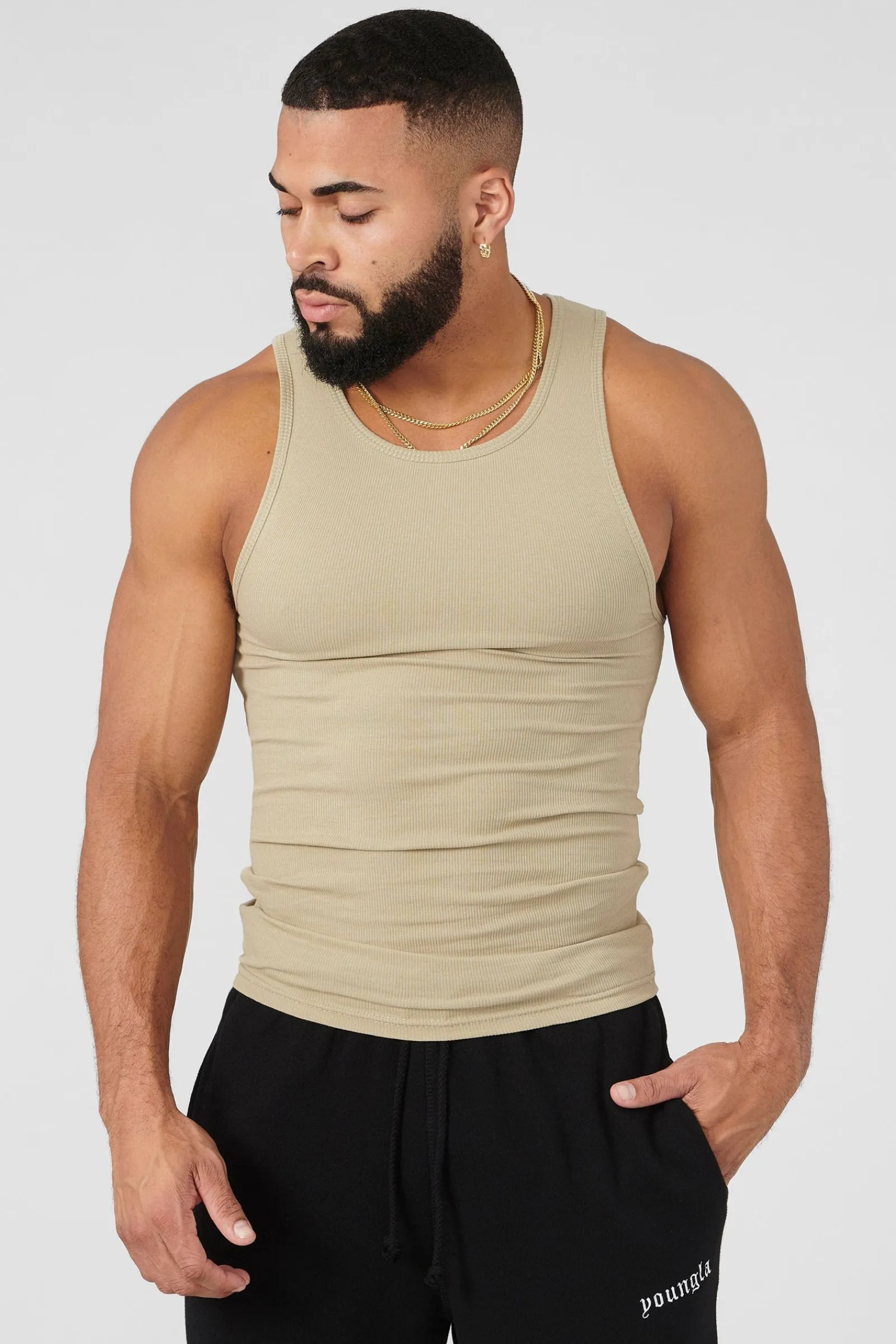 Tanks<Youngla 349 Earthy Collection-Wife Lovers 4 Pack