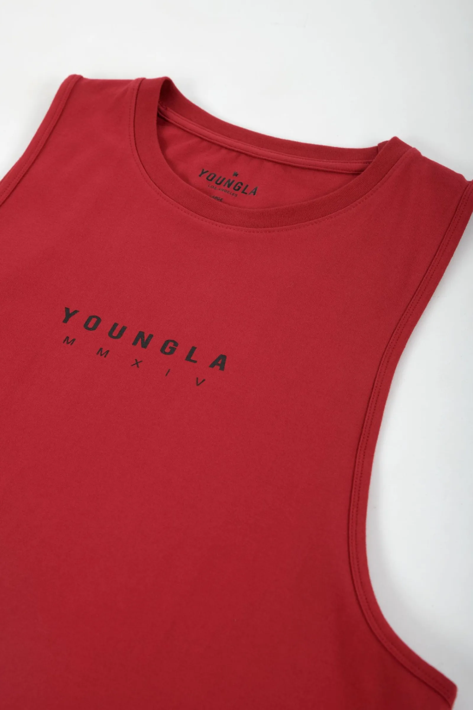 Tanks<Youngla 326 Elemental Tanks Black|Sky Blue|Cream|Grey