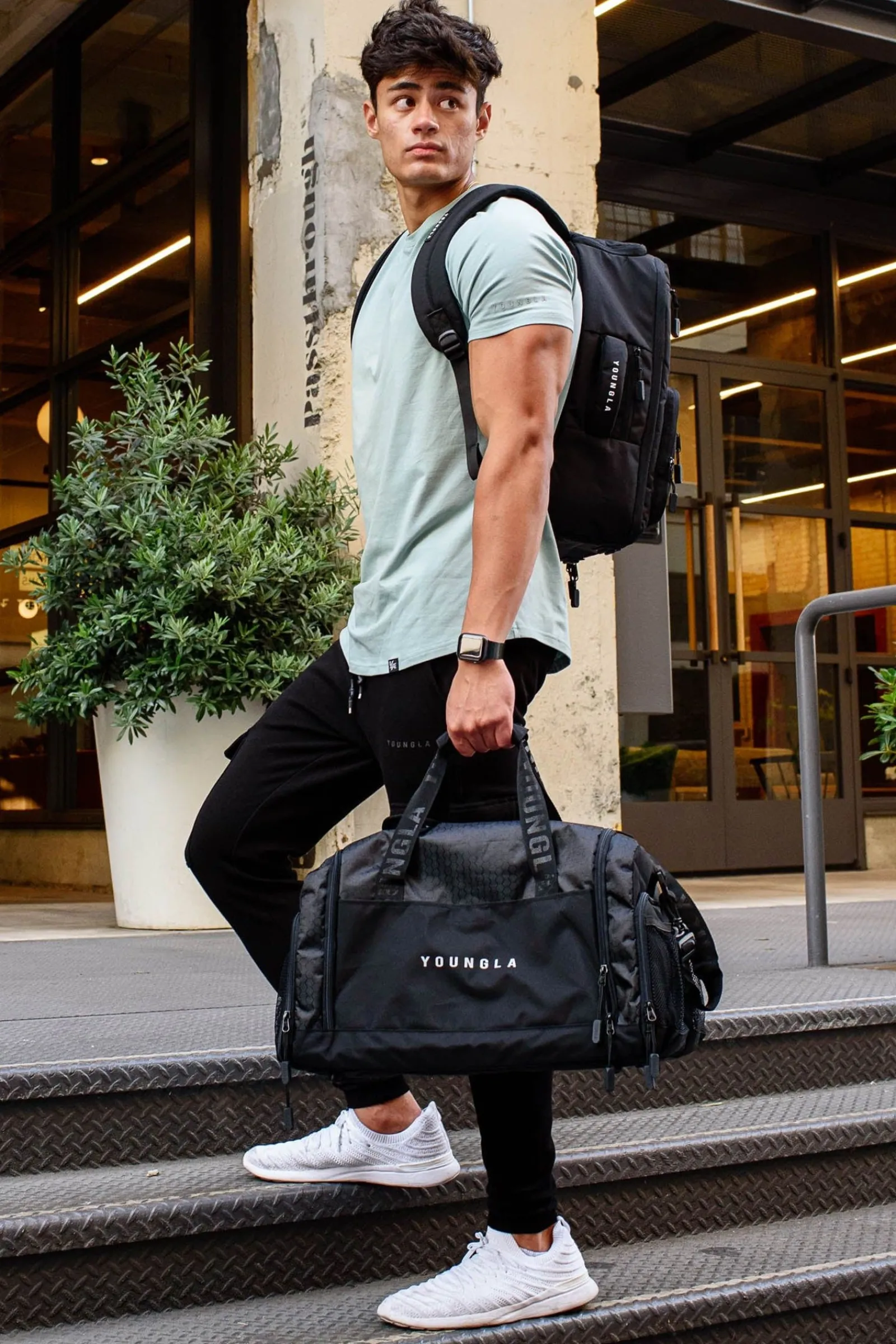 Accessories<Youngla 740 Elite Duffle Bags Black|Tan|Red