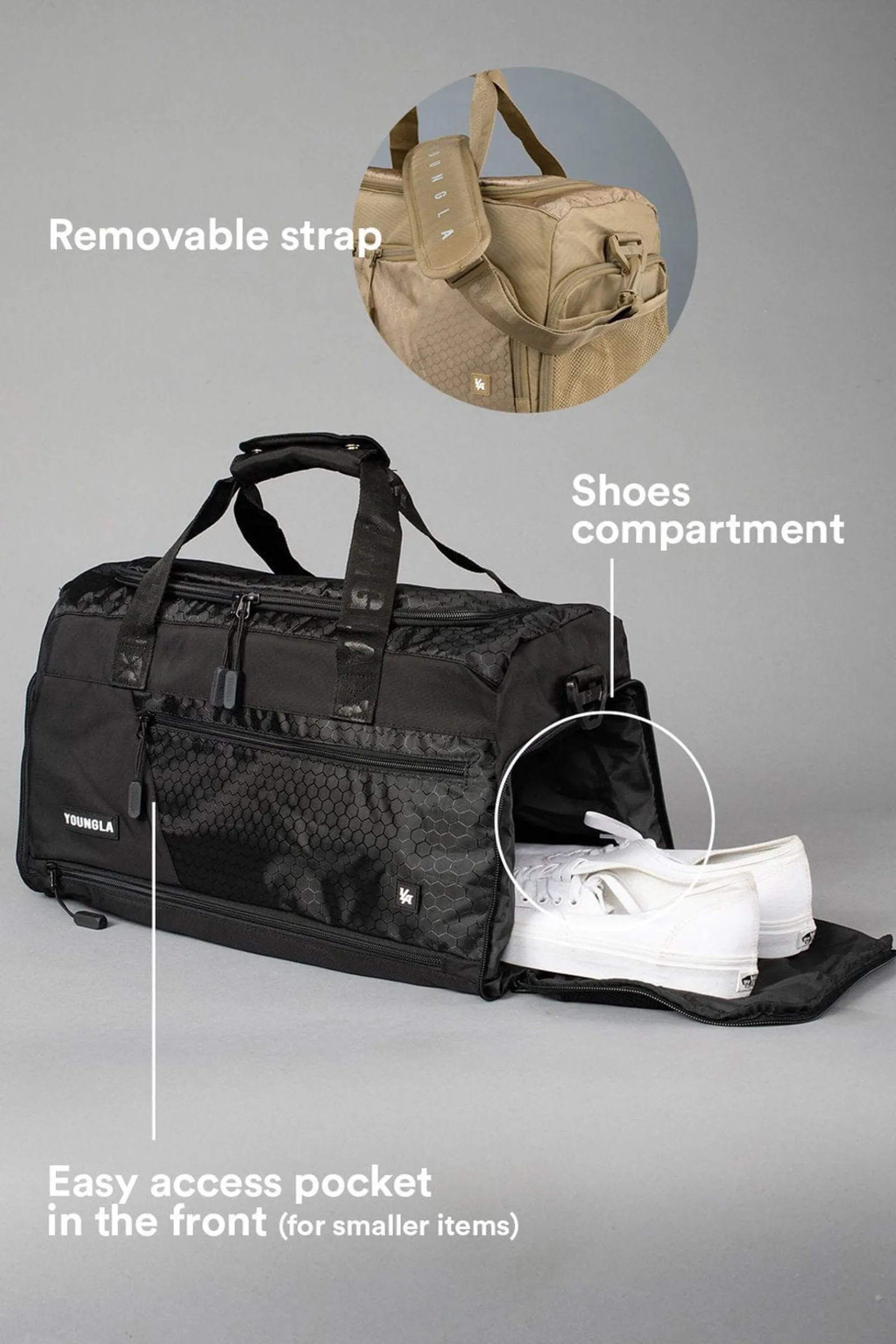Accessories<Youngla 740 Elite Duffle Bags Black|Tan|Red