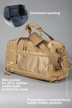 Accessories<Youngla 740 Elite Duffle Bags Black|Tan|Red