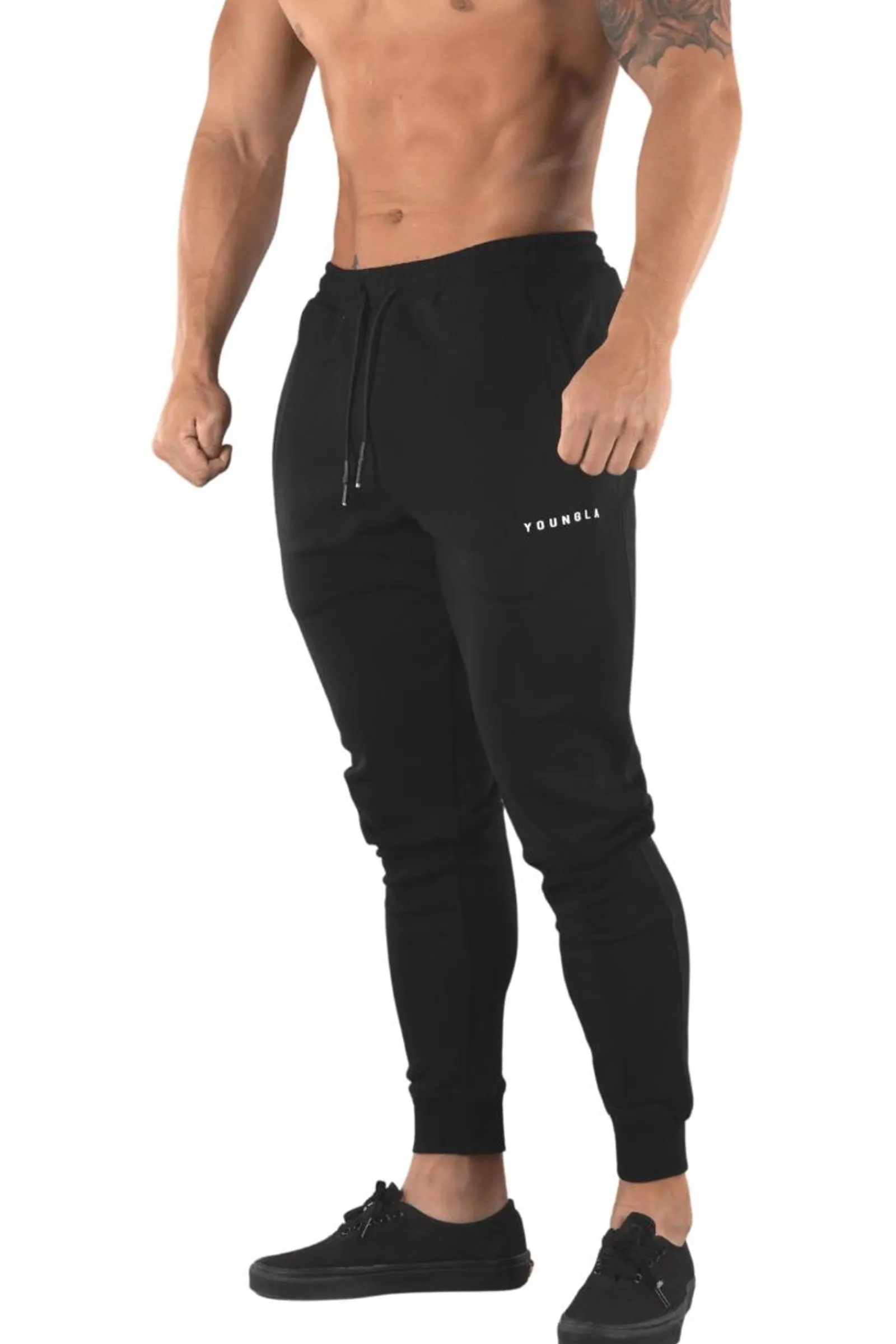 Joggers<Youngla 213 Elite Joggers Black|Coal|Brown|Sand