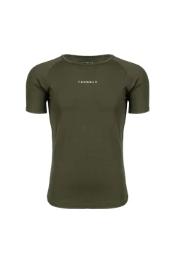 Shirts<Youngla 403 Elite Tees Black|Burgundy|Navy|Olive