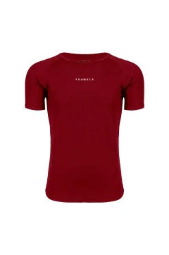 Shirts<Youngla 403 Elite Tees Black|Burgundy|Navy|Olive