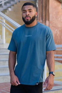 Shirts<Youngla 401 Essential Jacked Tees Black Wash|Grey Wash|Lavender Wash|Navy Wash